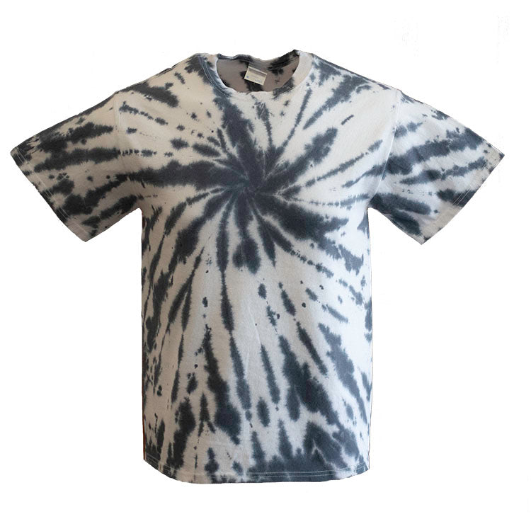 Short Sleeve Twister Black Tie Dyed T Shirt Usa Tiedye Company 