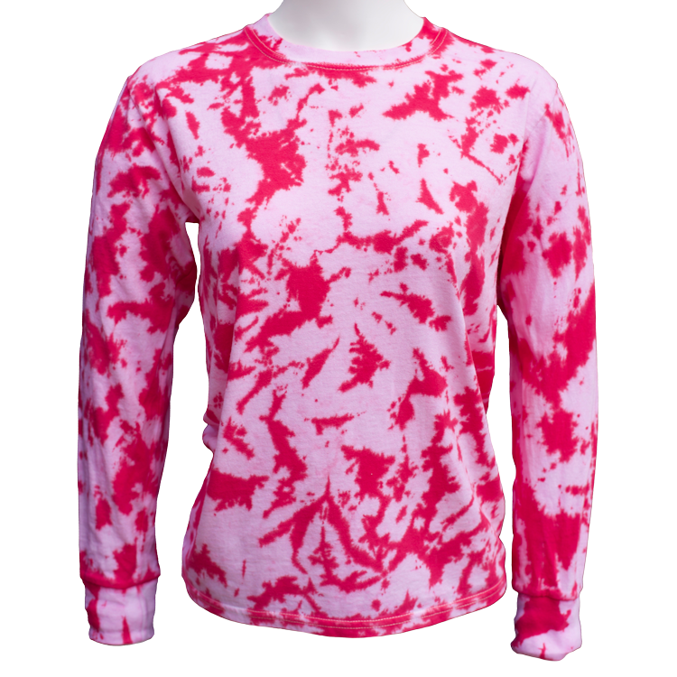 USA TIEDYE Cotton Long Sleeve T-shirts Youth and Adult sizes.