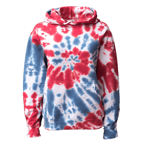 USA SPIRAL HOODIE - USA TIEDYE COMPANY